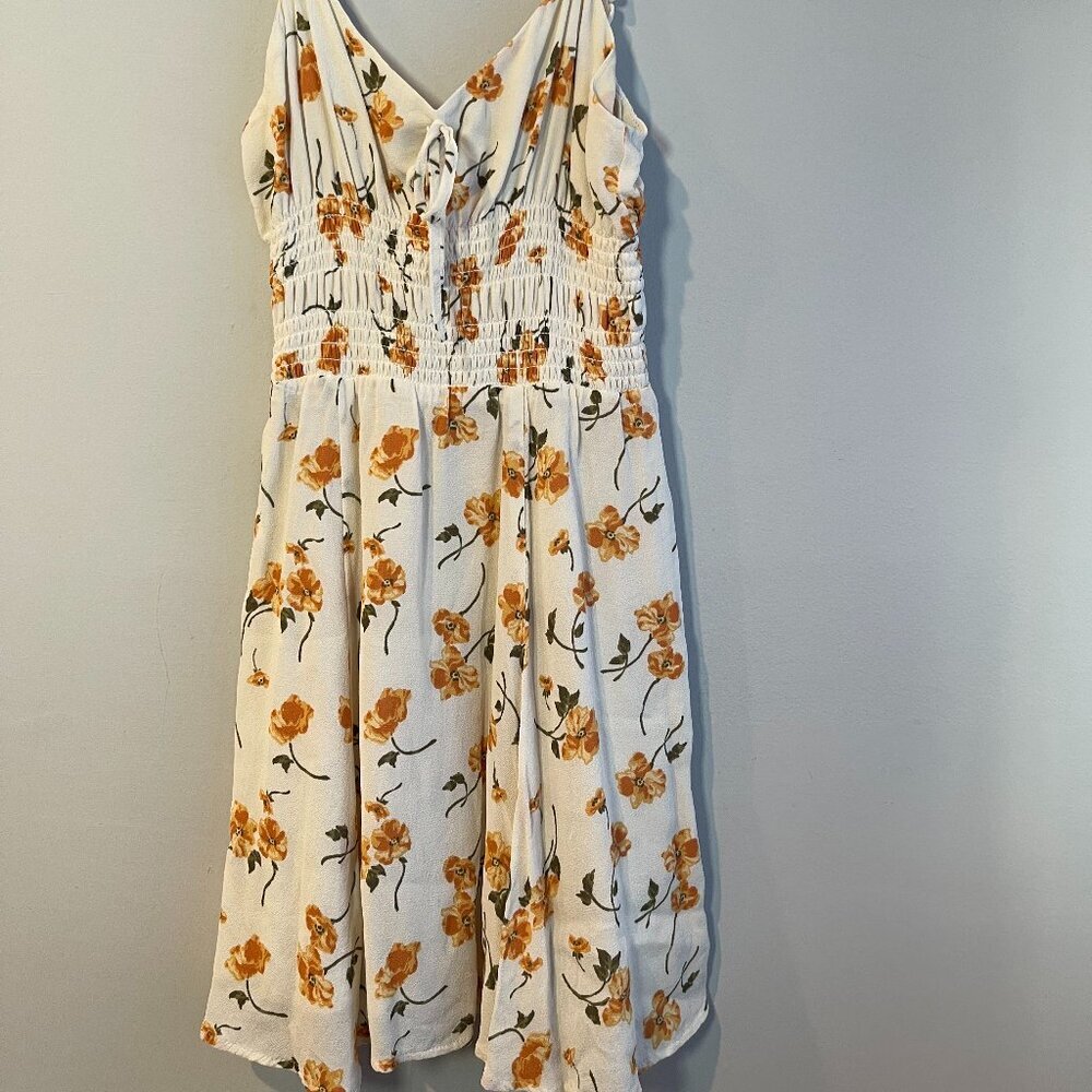 Reformation Elyse Limonada Floral Mini Dress, Size 2 - Picture 3 of 8